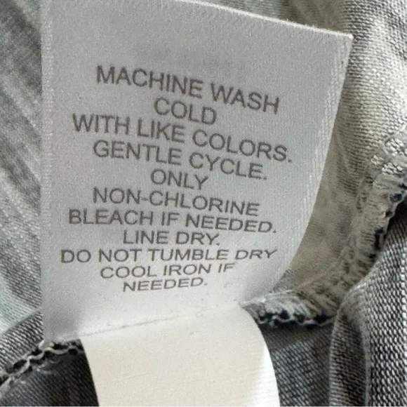 J. Jill Black & White Floral Midi Dress w/Pockets Long Sleeve Medium - Picture 9 of 11